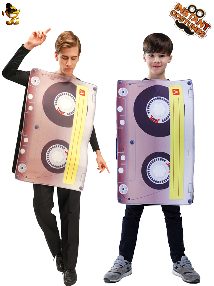 Padre-niño traje caja de música traje de Halloween carnaval fiesta traje etapa traje Cosplay traje