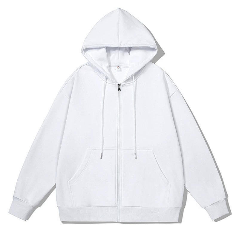 Новые осенние и зимние толстовки на молнии, популярные унисекс флисовые худи с капюшоном, оптом.