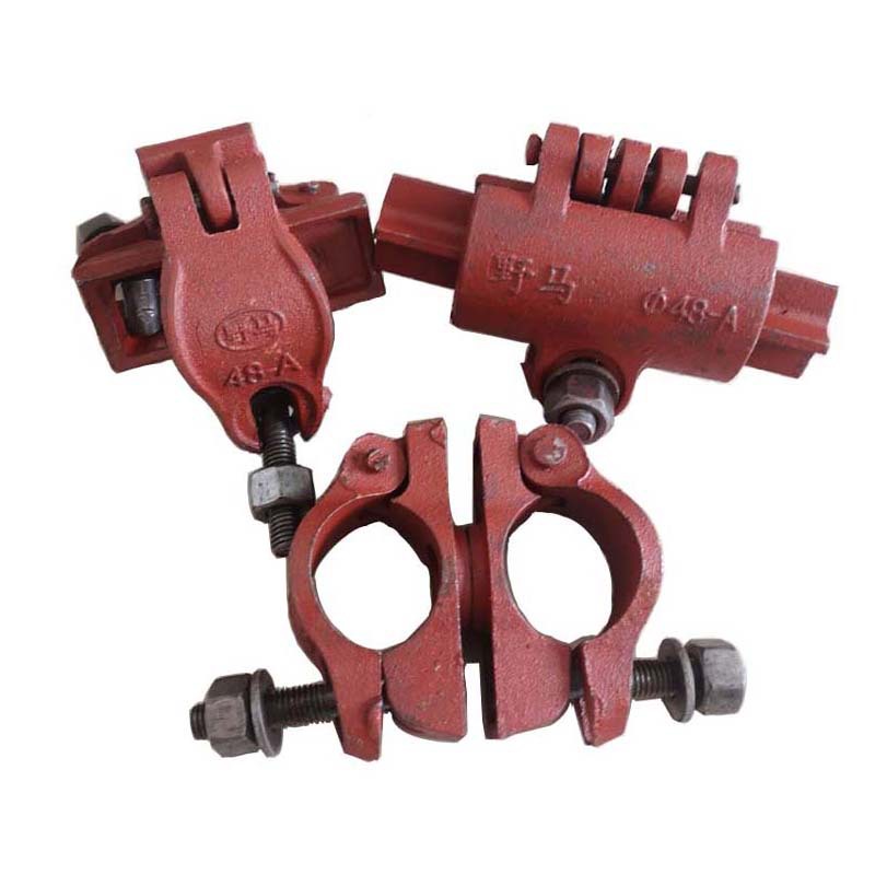十字扣件脚手架扣件厂家建筑扣件十字直接转向钢管扣件玛钢