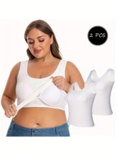 Y 12922 Large Size Vest Bra No Underwire ���뱳������