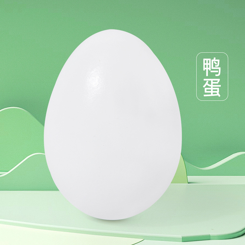 Venta caliente simulación de huevo de madera huevo de pato combinación de tres colores