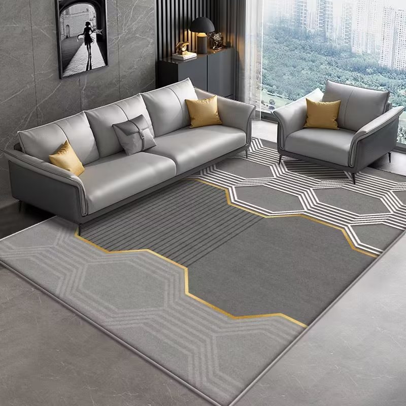 Italiano minimalista cristal terciopelo ins estilo sala de estar alfombra absorbente dormitorio cama manta sala de estar baño piso mat