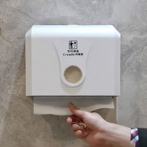 Wholesale toilet paper box wall-mounted punch-free hotel toilet paper box commercial removable paper