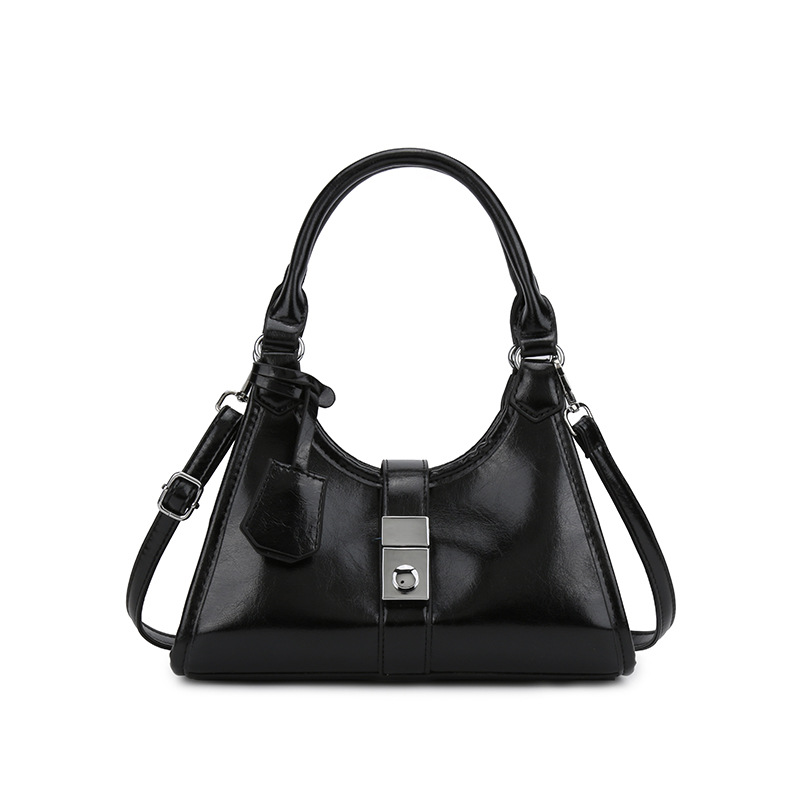 Bolso bandolera de un solo hombro de todo fósforo sentido de alta gama 2025 bolso de mujer de tendencia de moda transfronteriza bolso retro de nicho