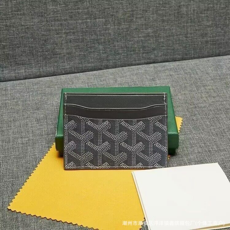 Goyard戈雅小卡包超薄经典款狗牙真皮护照卡套女士收纳卡片夹钱包|undefined