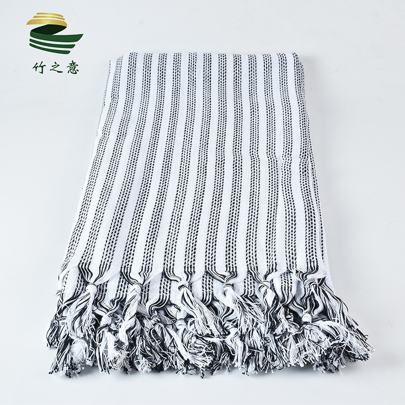 纯棉条纹沙滩巾 (4).JPG