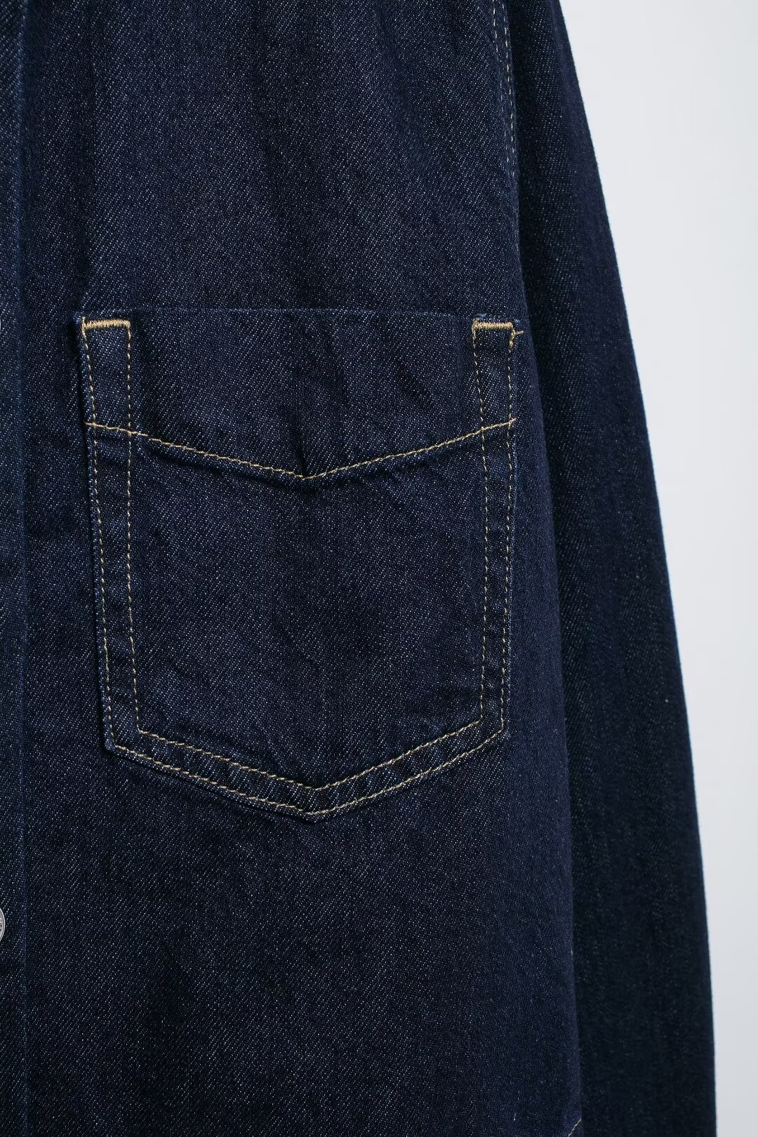 Women's clothing 2024 autumn new shirt jogging style denim suit_voghion.com