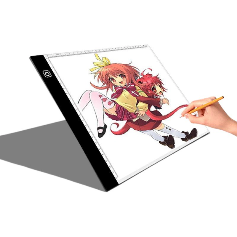 Jishengke светодиодная доска для рисования анимация A4A3 копировальный стол копировальный стол доска для рисования полупрозрачный стол для практики каллиграфии производитель копировальных досок