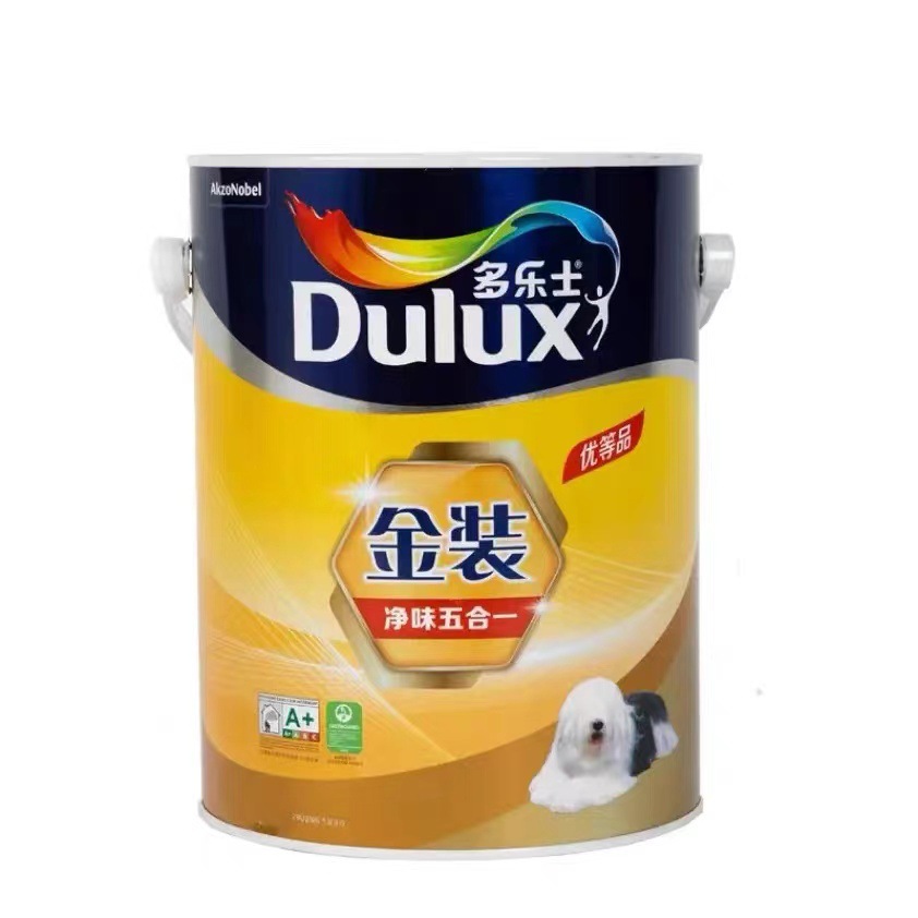 5L多乐士金装五合一  多乐士D201 D389 氟碳漆 丙烯漆