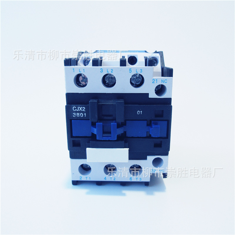 交流接触器CJX2-3810 CJX2-3801 110V 220V 380V