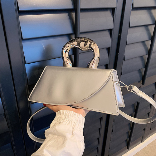  new cross-border personalized solid color shell bag fashion trend versatile portable shoulder crossbody women's bag