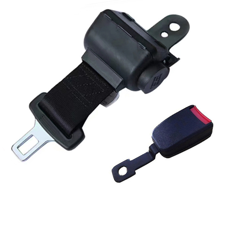 Car seat belt | Gaofe Belt for Golf - black-half-enclosed-s16-lower-bend