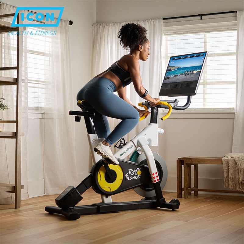 Icon Tour De France Spinning Bike Tdf Smart Cycling Platform Road Training Bike Professional Fitness Equipment
