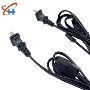 美规极性订制台灯插头