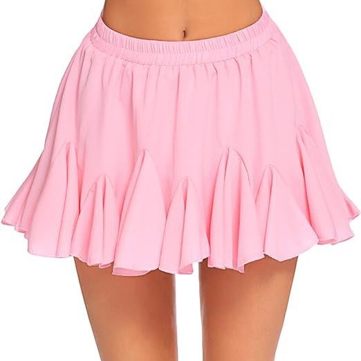 Wish Amazon's Best-Selling 2025 A-Line High-Waisted Pleated Mini Elastic Waist Short Skirt Sports Skirt
