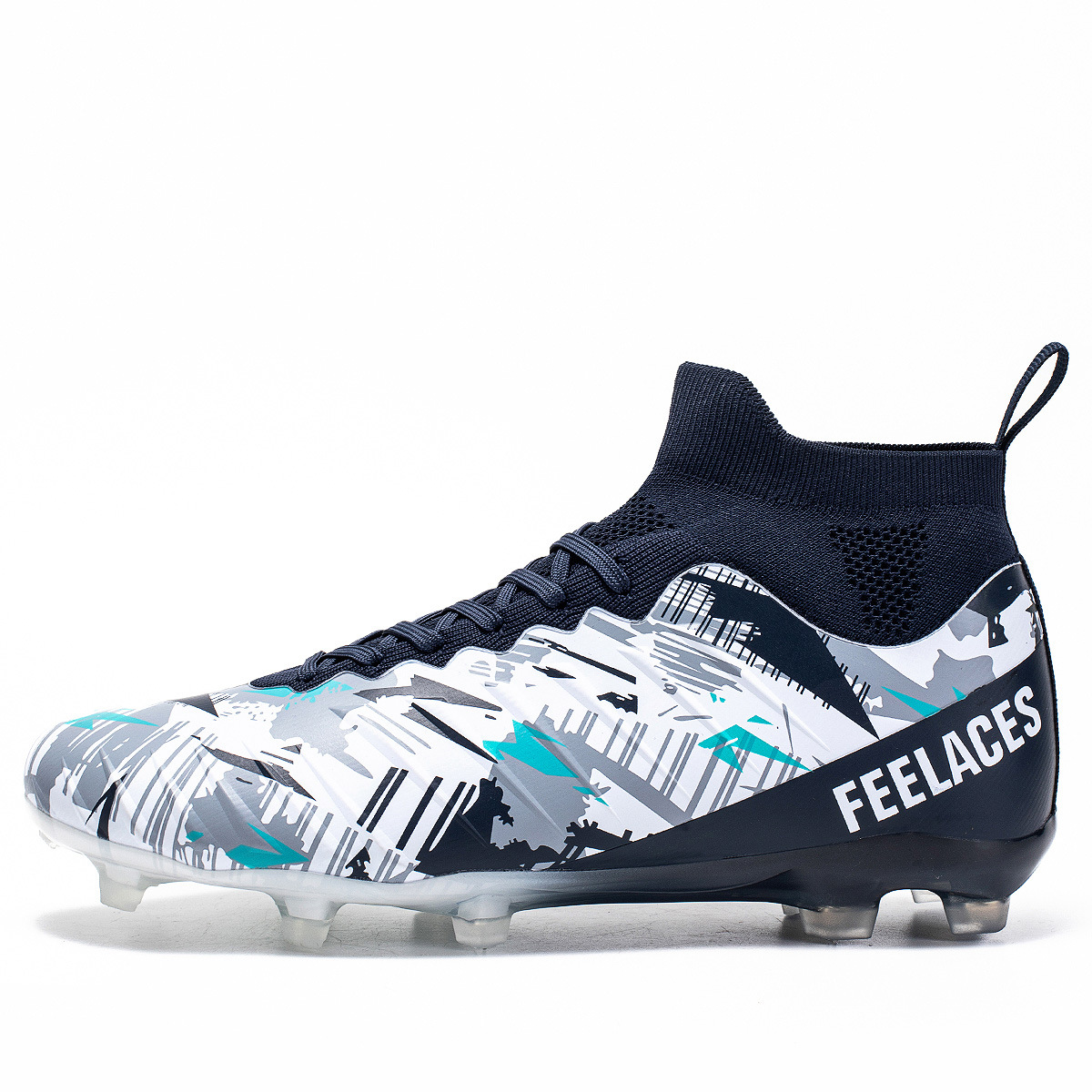 2025 nuevos zapatos de entrenamiento transfronterizos de entrenamiento deportivo transfronterizos de clavos largos zapatos de fútbol juvenil masculino y femenino zapatos de fútbol