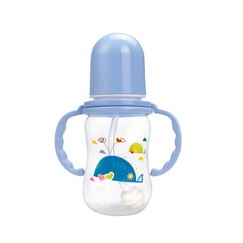 暖暖熊 创意婴儿奶瓶塑料PP奶瓶 150ml奶嘴瓶母婴用品厂家批发