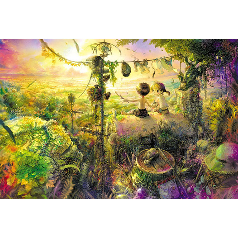 Fábrica en stock suministro directo 1000 piezas rompecabezas de Madera Juguetes educativos para adultos Amazon rompecabezas transfronterizo entrega al por mayor