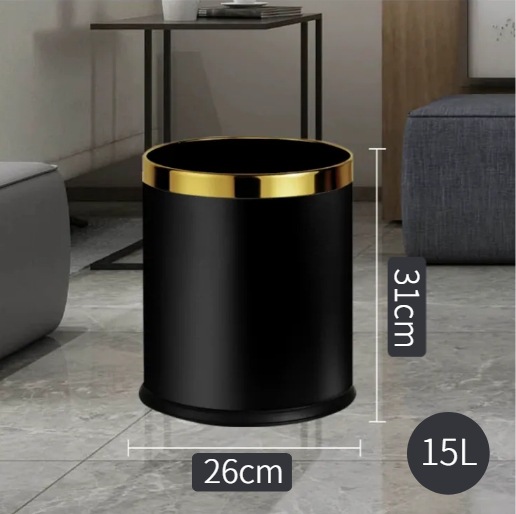 Anillo de oro-15L doble barril