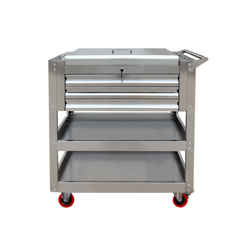 Cajón-tipo herramienta de reparación de automóviles Taller de piezas de herramientas de trabajo pesado armario Carro de almacenamiento de coches rack de almacenamiento