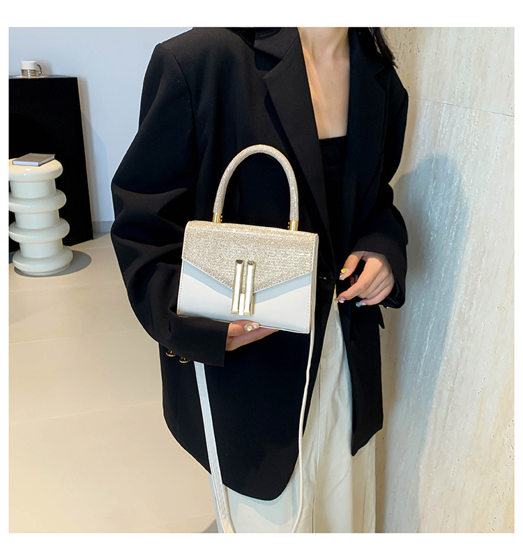 Bag niche design 2024 new bags, fashionable trendy one shoulder small square bag, casual and western-style crossbody bag_voghion.com