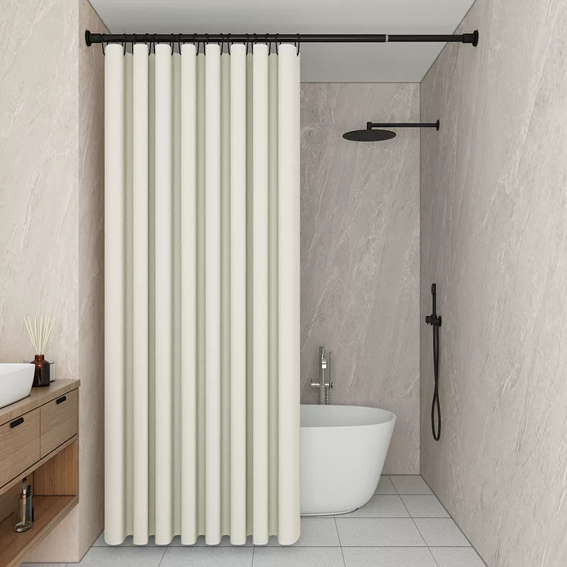 Curtain, waterproof set, cloth, increased thickness