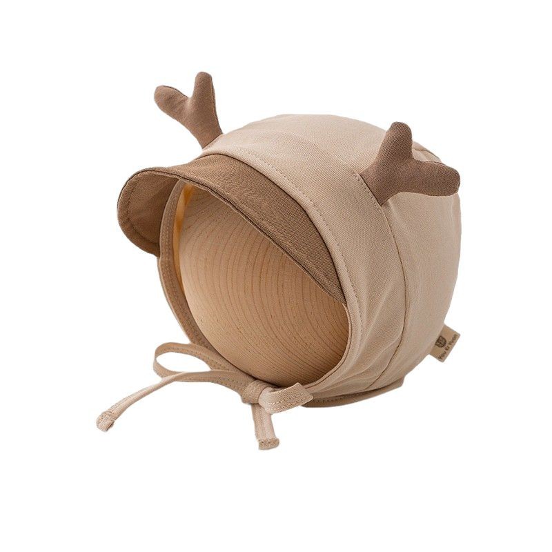 Sombreros para bebés primavera y otoño delgados lindos sombreros cortesanos para hombres y mujeres bebés pequeños recién nacidos sombreros