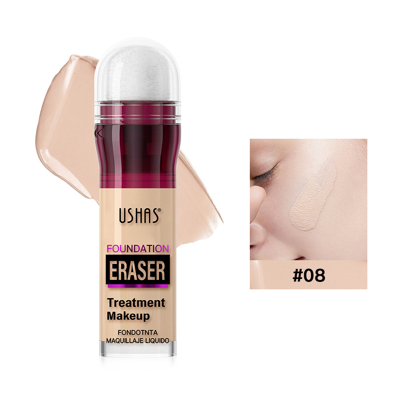 USHAS Europa y los Estados Unidos en stock de esponge de cabeza de esclarecedor, esclarecedor transparente, maquillaje suave y humectante UC009B