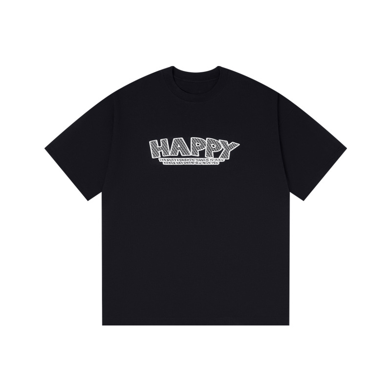 T-shirt da uomo in cotone stile west coast a maniche corte_voghion.com