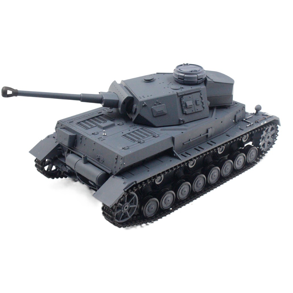 Douyin Mismo modelo militar Henglong soldado pasajero RC tanque de control remoto alemán IV F2 modelo militar humeante juguete para niño