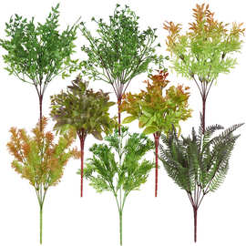 喷漆塑料花束家居花艺软装室外绿化花园造景仿真植物仿真花找工厂