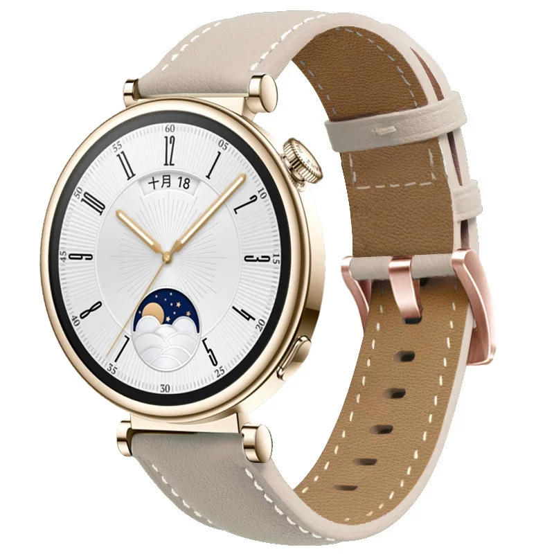 18 мм кожаный ремешок для часов браслет для HUAWEI Watch GT 4