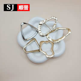 性感泳衣金属扣内衣装饰扣2025新款文胸金属连接扣服装辅料批发