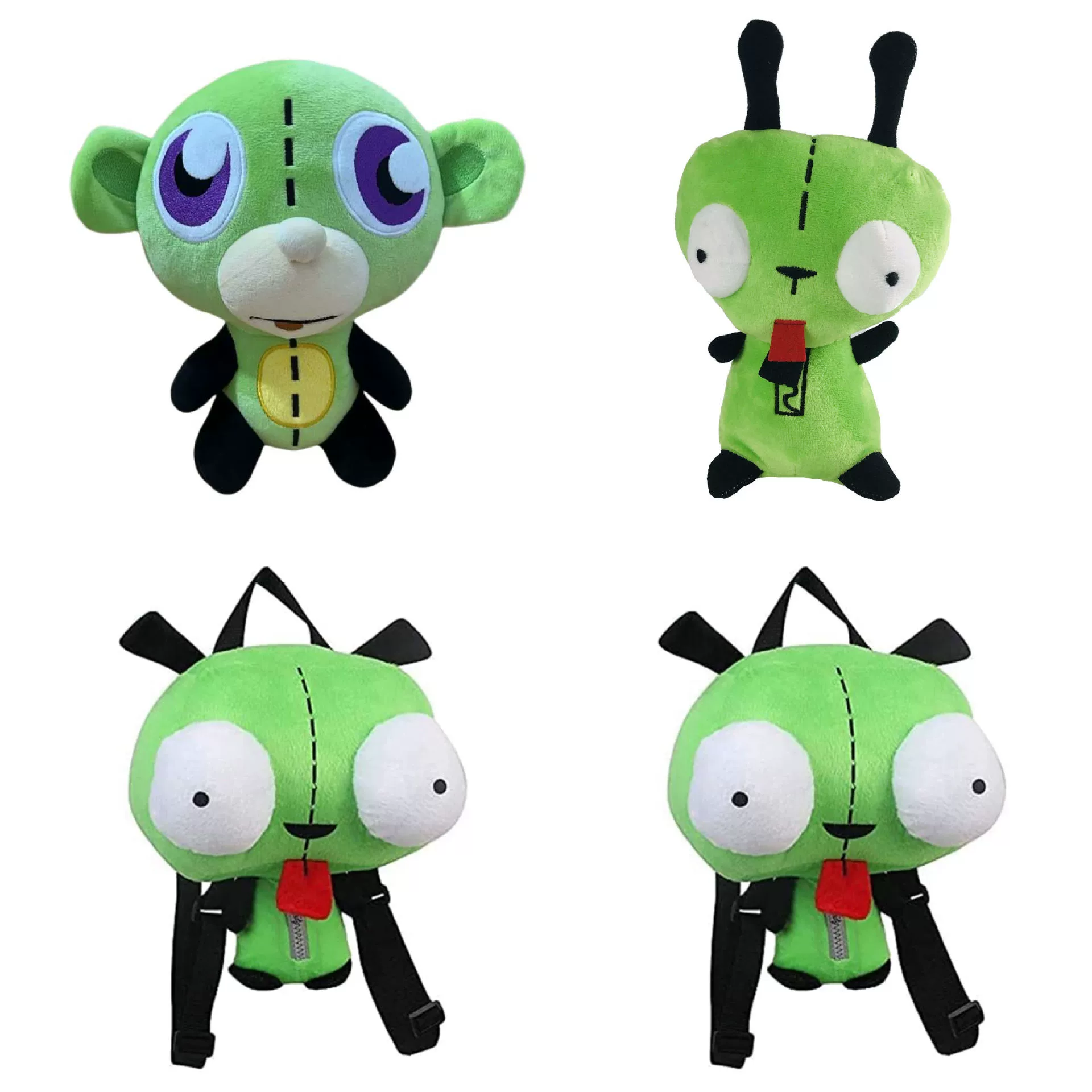 Invader.Zim Чужой Invader Jill Собачка Рюкзак для детей, аниме-школьная сумка, игрушки