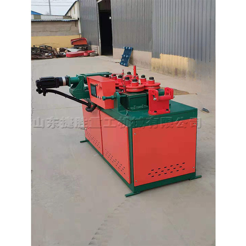 Máquina de curvatura de arco de nueve ruedas, máquina de curvatura de tubería automática de control numérico hidráulico, máquina de curvatura de esqueleto de invernadero PLC