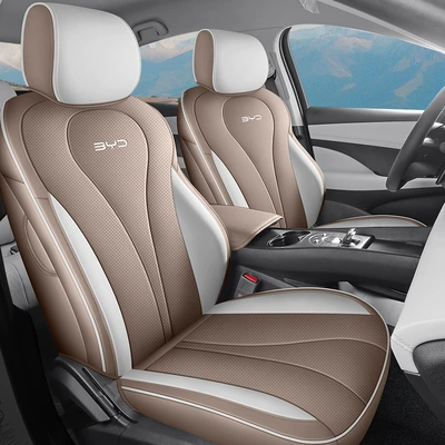 Universal seat cover Full Leather, Comfortable and Stain-Resistant
