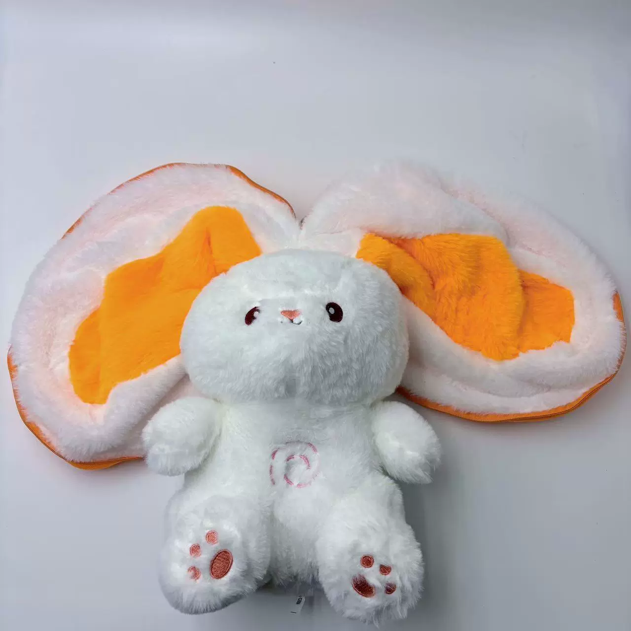 呼吸款胡萝卜兔变身玩偶公仔安抚哄睡陪伴毛绒玩具萌宠跨境