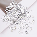 异形树脂钻镀底混款彩色白色平底钻美甲钻手机壳贴钻DIY饰品配件