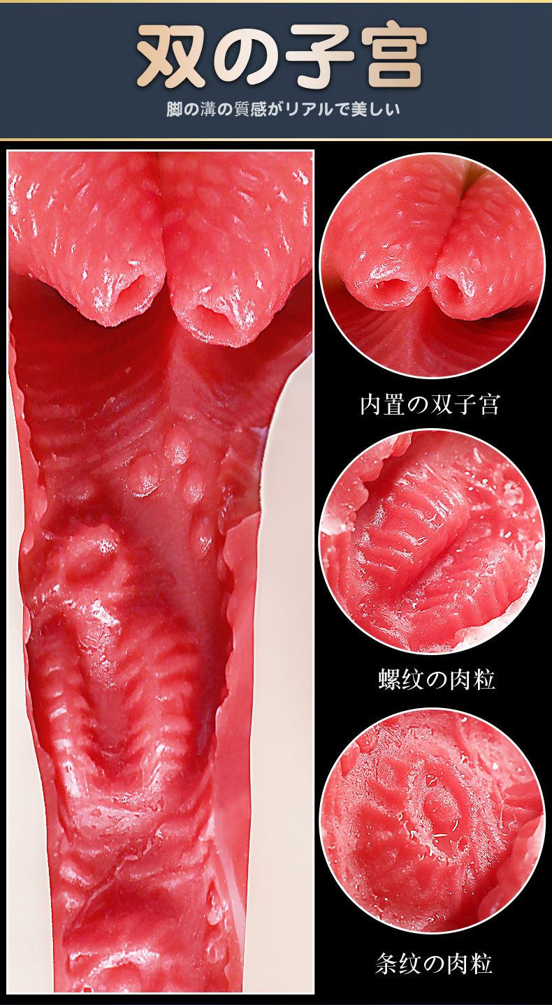 Realistic TPE Buttocks Masturbator, Large Half-Body Mold with Skin Texture, Manual Use — detail image 6