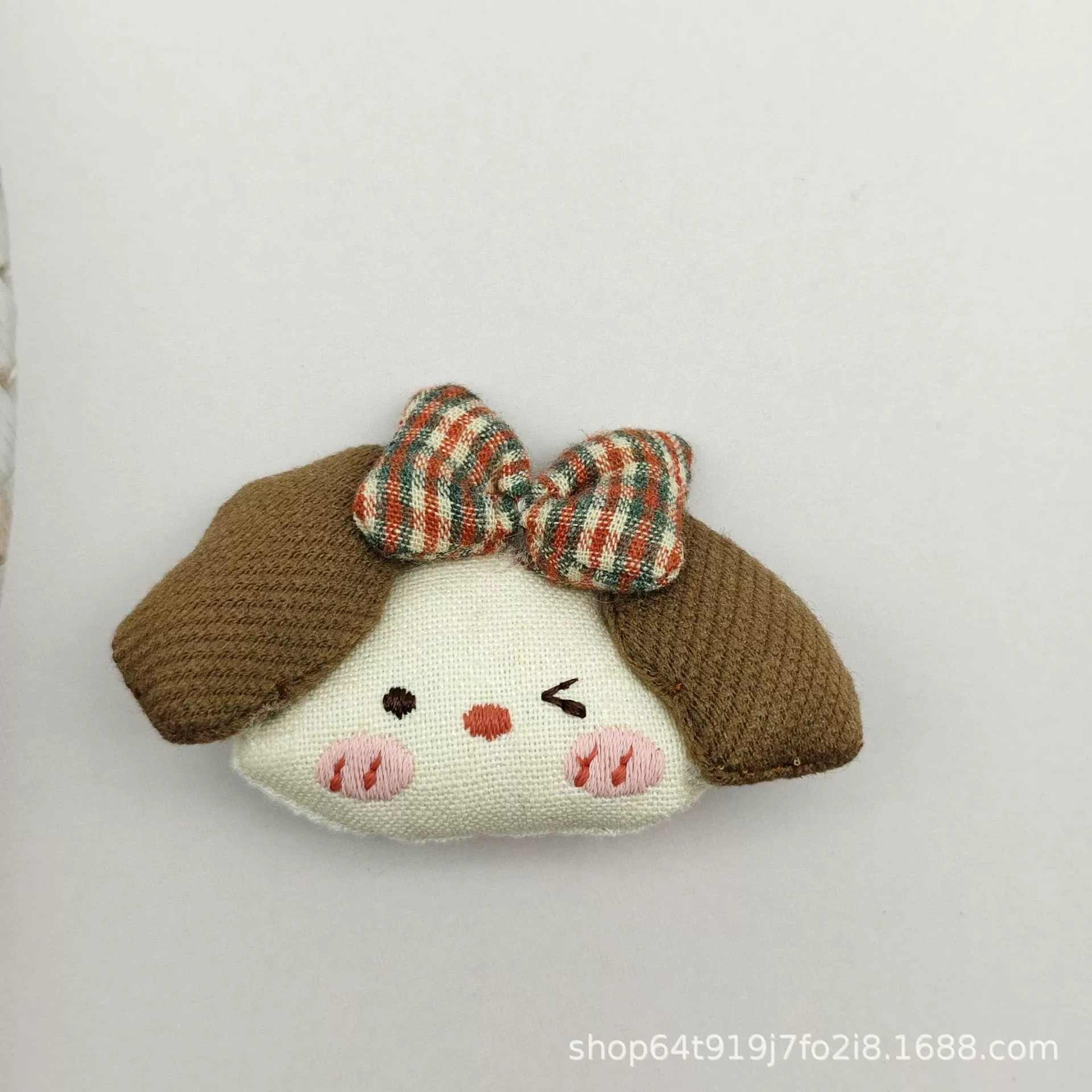 Мультяшная детская зайка, ткань, декоративная кукла, космический аксессуар для волос, ручная работа