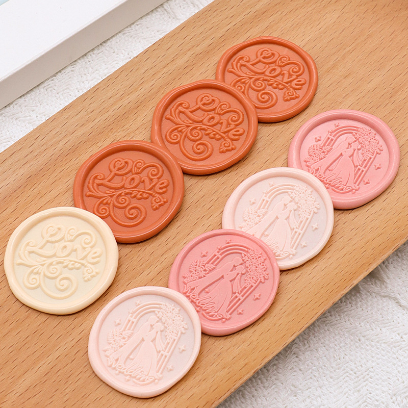 Fire Wax Seal Labels, Sealing Stickers, Airtight Stickers, Fire Wax Stamp Stickers, Envelope Sealing Stickers, Handmade Journal Decorative Stickers—Wholesale