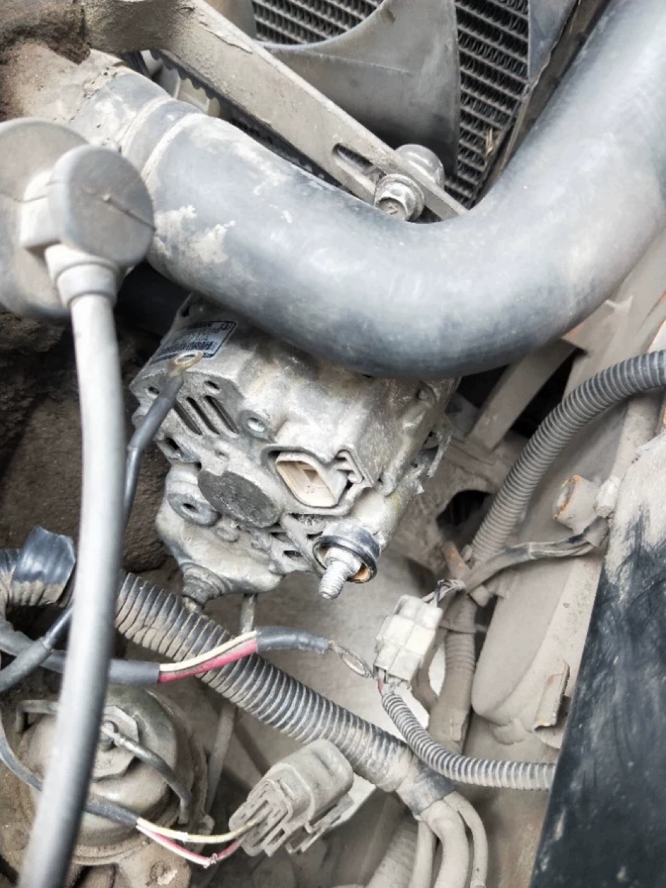 Генератор для погрузчика TCM, подходит для Nissan K25, артикул 23100-FU410 / A7TA3377