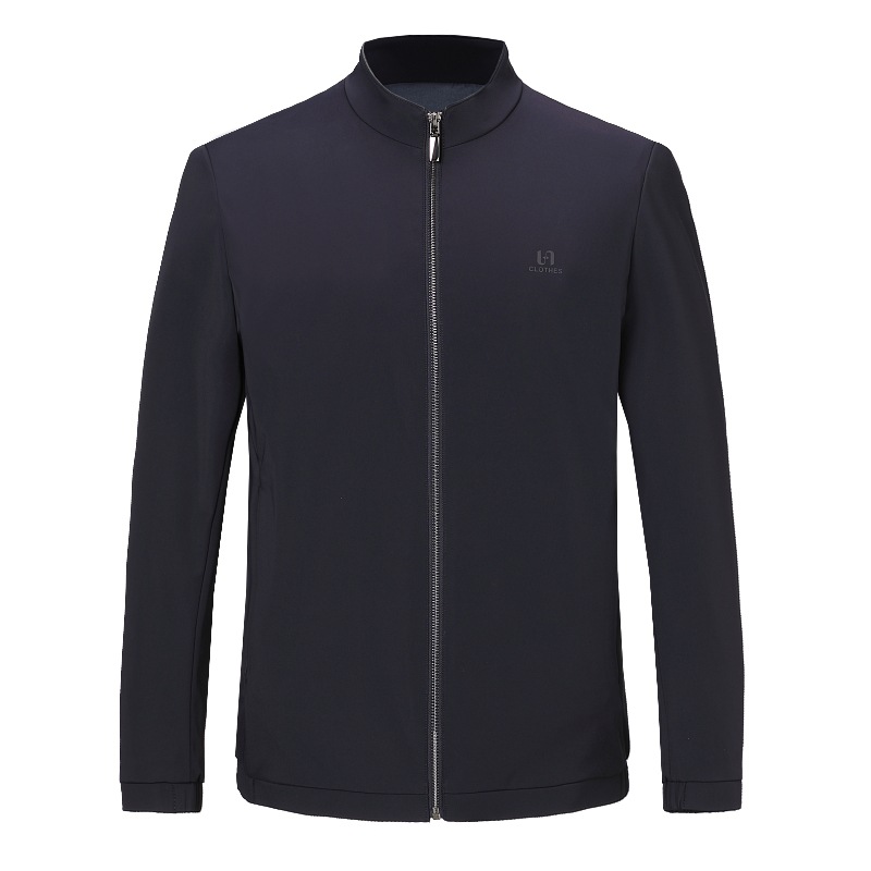 (2개) 2021 가을과 겨울 새로운 중년 남성 자켓 비즈니스 캐주얼 칼라 재킷 패션 남성 코트 도매