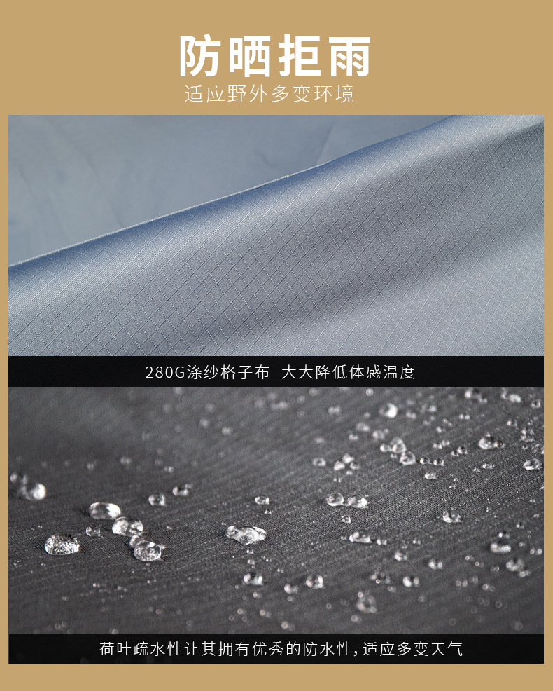 Jifeng Naturnest Car Side Tent 270 ° Plus Canopy Camping Style Cloth House Awning Roof
