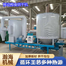 20吨小麦干燥机 高粱花生干燥设备 家用小型燃煤型粮食烘干机