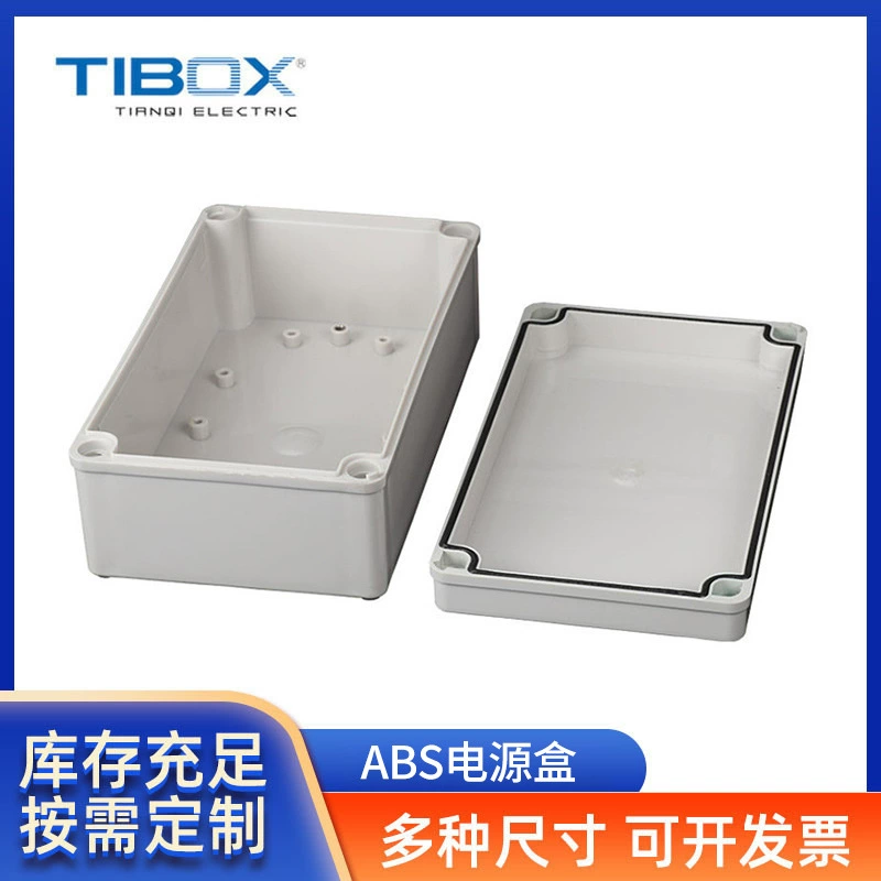 Распределительная коробка ip66junction коробки ABS распределительной коробки кабеля TIBOX напольная водоустойчивая ЗАГЕРМЕТИЗИРОВАННАЯ пластичная коробка