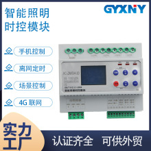 智能照明控制模块4/6/8/10/12路20A远程RS485通讯4G网关一体