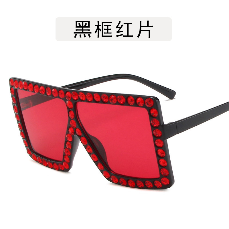 Black frame red film