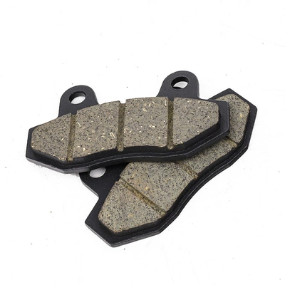 Suitable for Huayang T1 T2 T4 T4L K6R T6 Off-Road Motorcycle Front and Rear Disc Brake Pads Brake Pads (Tormoz supportları) - gray-ordinary-front-brake-pads