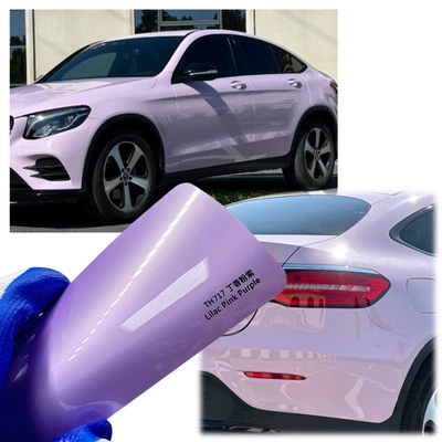 Wholesale Automotive Tpu Color-Changing Film Lilac Pink Purple Car Paint Protection Film Car Body Film Color-Changing Film Full Car Film Ppf